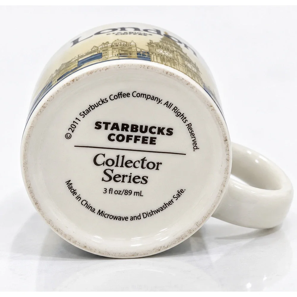 Starbucks London Global Icon Collector Series Demitasse Espresso Mug 3 oz 2011